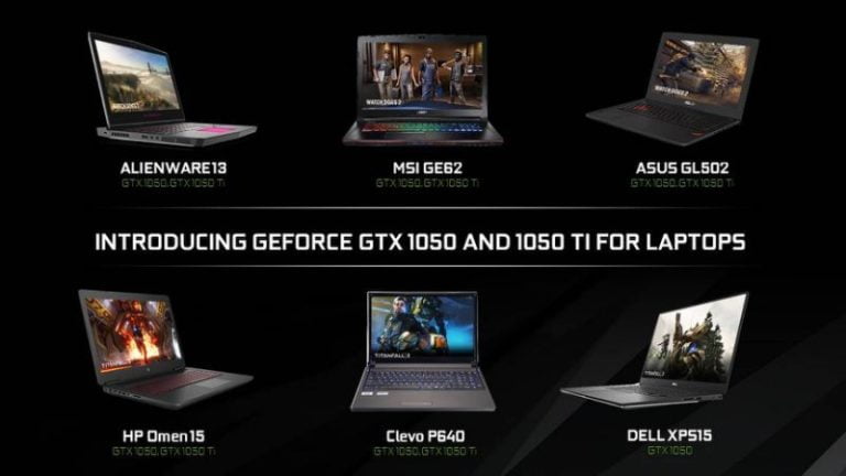 Nvidia Launches GeForce GTX 1050 and GTX 1050 Ti for Laptops – Higher Clock Speeds than Desktop Parts