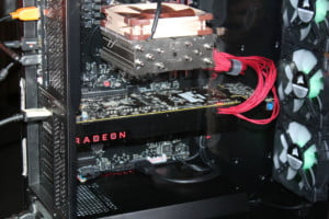 AMD Radeon Vega graphics card Pictured