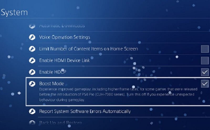 PS4 Pro Boost Mode performance - Which games to avoid