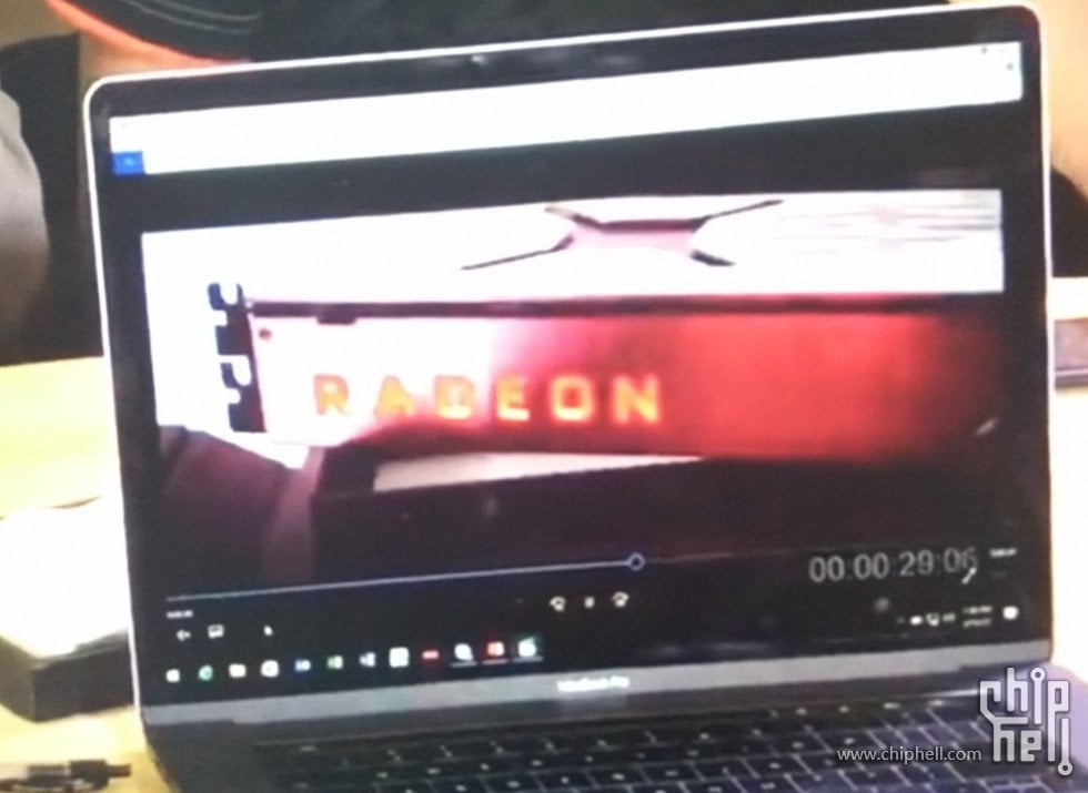 AMD Radeon RX Vega card pictured