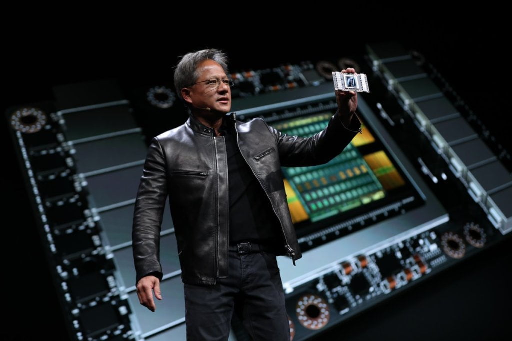 Nvidia CEO on the launch of Volta gaming GPUs