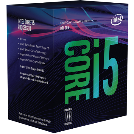 Intel Core i5 Coffee Lake CPUs