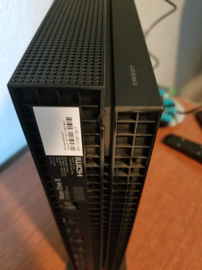 Smoking Xbox One X - Could have caught fire