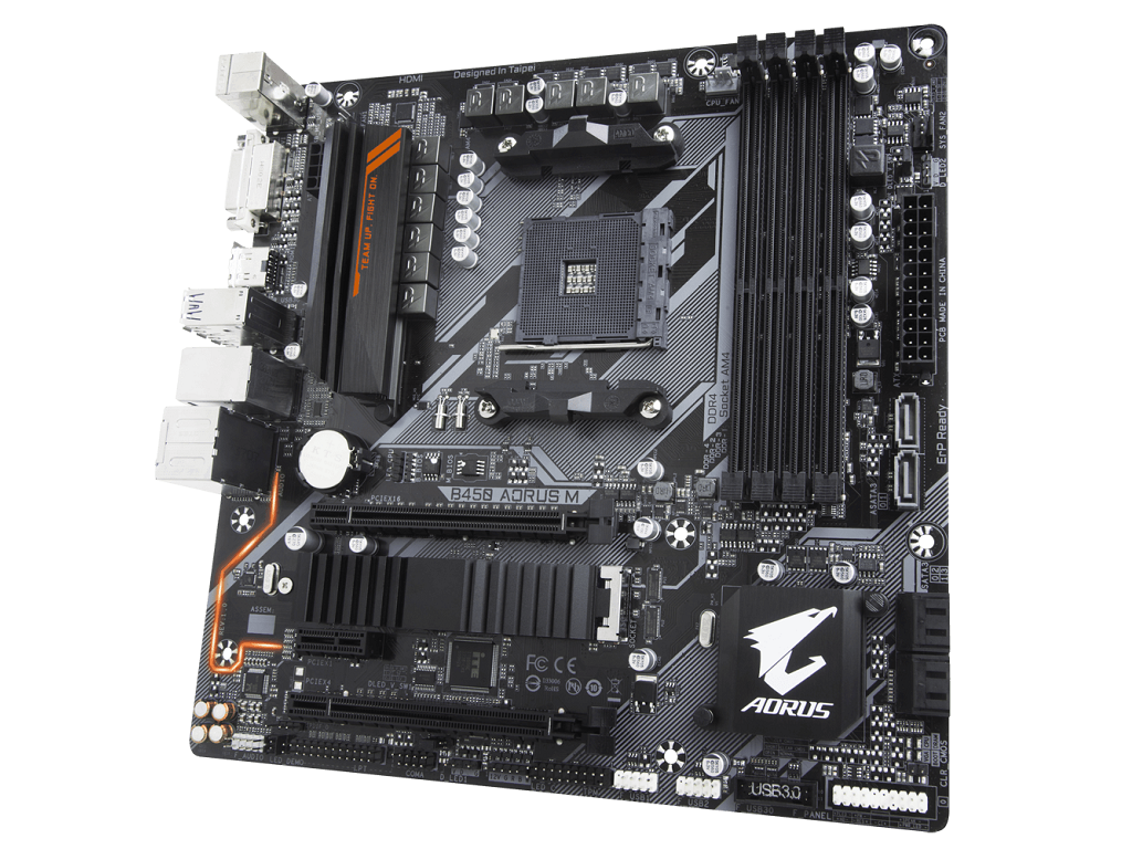 Four New Gigabyte B450 Motherboards Unveiled - Aorus Pro & M Specs