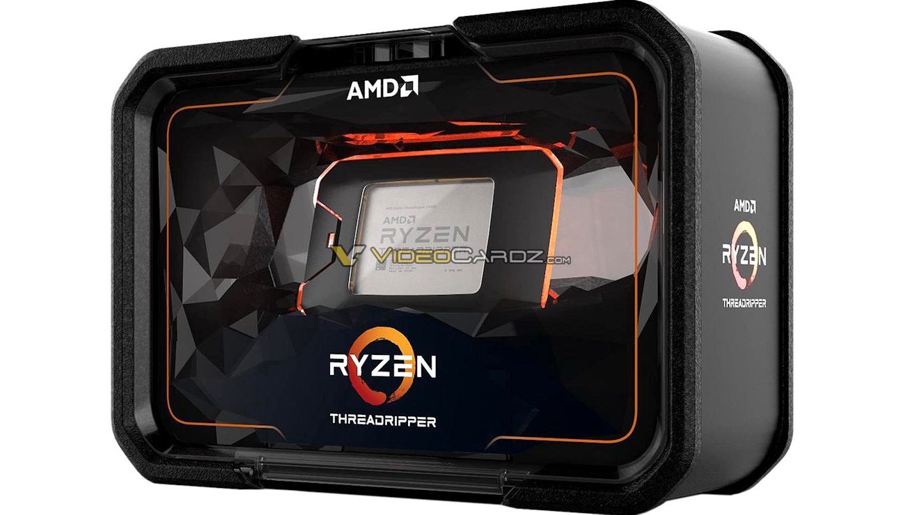 AMD Ryzen Threadripper 2000 Series packaging (front)