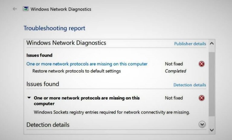 [Fixed] Network Protocols Missing Error in Windows 10/11