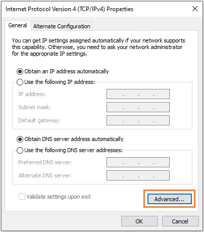 Advanced in TCP/IPv4