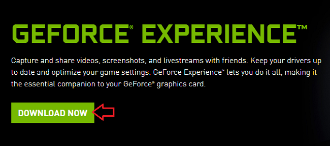 what does geforce experience do