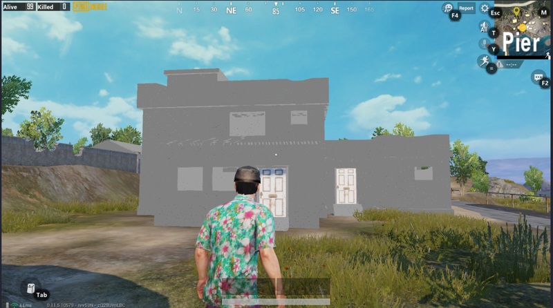 PUBG buildings not loading