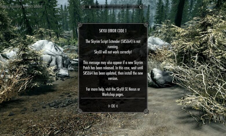 skyrim special edition skyrim script extender