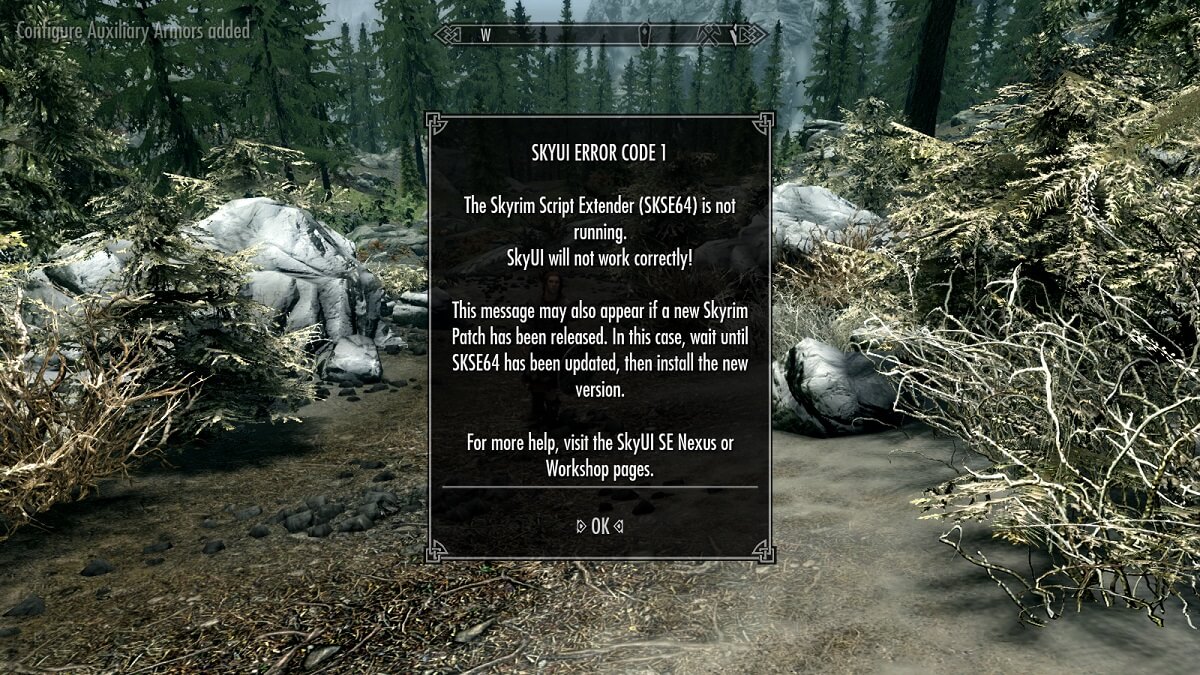 How to fix SKYUI Error Code 1 Skyrim