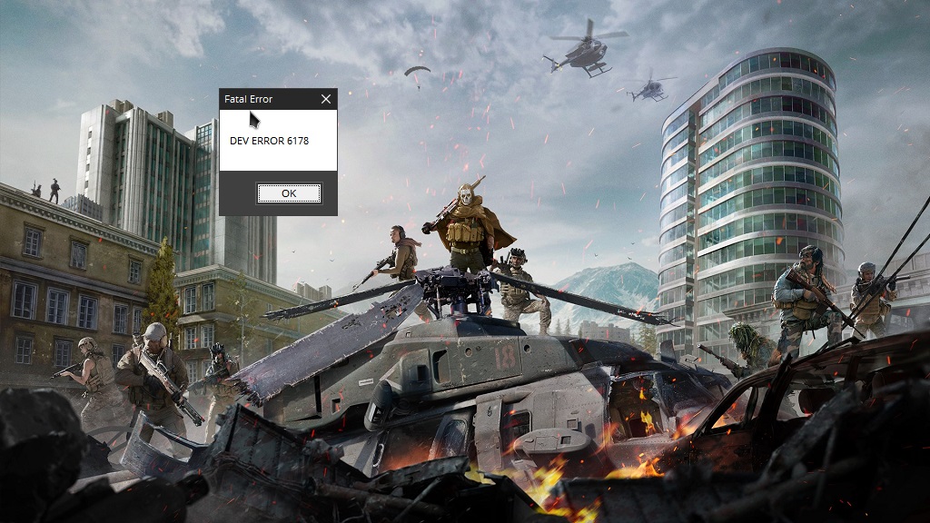 How to fix Modern Warfare Dev Error 6178