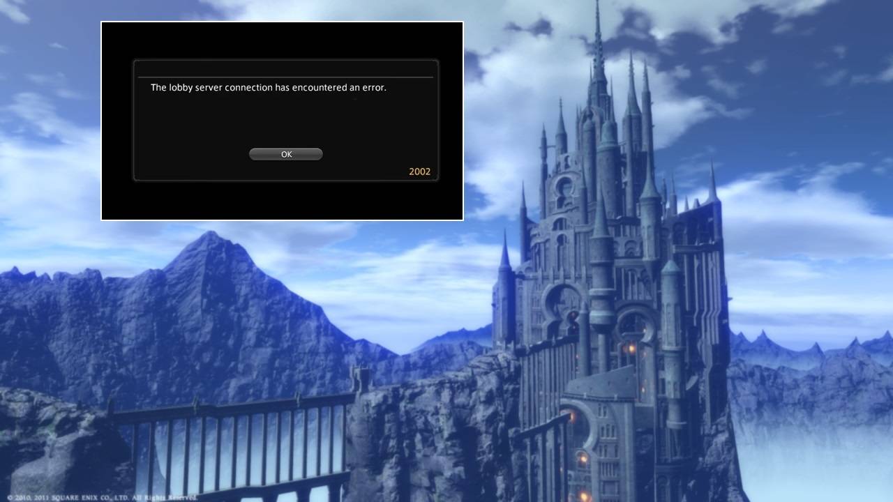 Fixed Ffxiv Error 02 Cannot Connect To Lobby Server