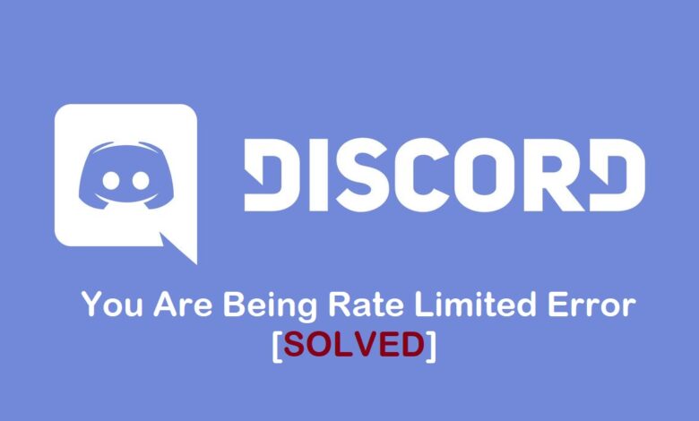 You Are Being Rate Limited error on Discord