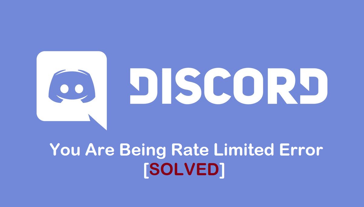 You Are Being Rate Limited error on Discord