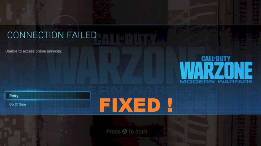How to fix Modern Warfare unable to access online services error