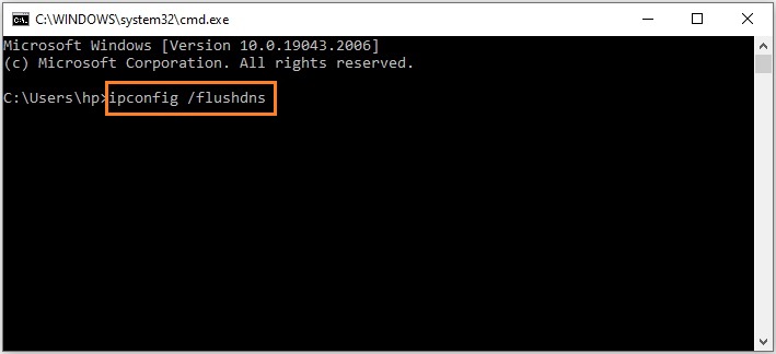 Flush DNS to fix the Valorant Error Retrieving Settings from Server Issue