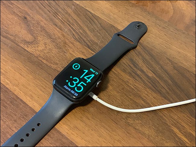 Charging your Apple Watch