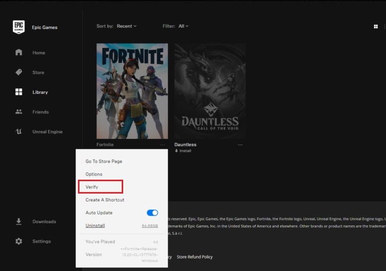 Fortnite Successfully Logged Out error - (2)