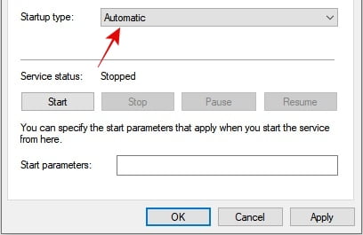 Fix Valorant Error Code Van 81 by changing VGC Startup to Automatic (2)