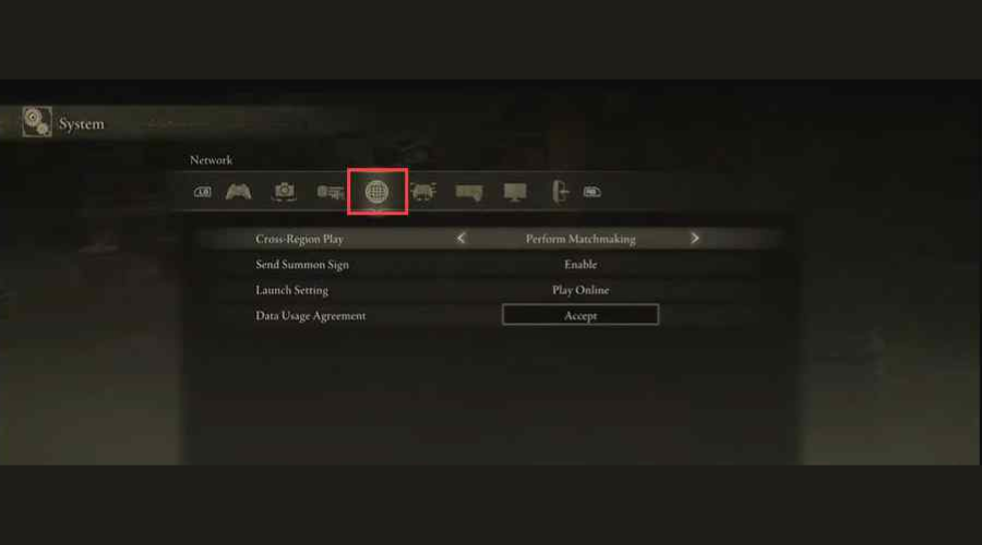 Enable cross-region play to fix the Elden Ring summoning issue