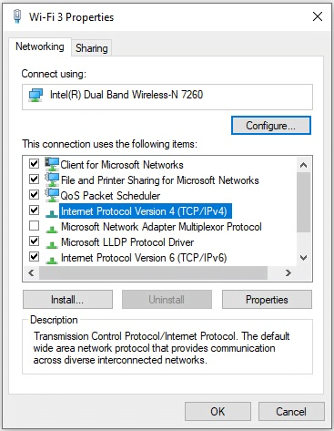 Modify DNS settings to solve the Error Code 300008 (2)